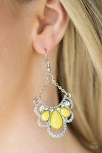 Load image into Gallery viewer, Caribbean Royalty - Yellow ♥ Earrings
