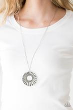 Chicly Centered - Silver ♥ Necklace