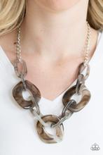 Load image into Gallery viewer, Courageously Chromatic - Silver  Necklace
