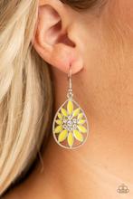 Floral Morals - Yellow Earrings