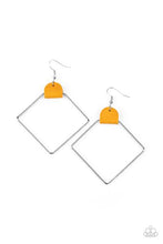 Load image into Gallery viewer, Friends of a LEATHER - Yellow Earrings
