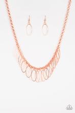 Load image into Gallery viewer, Fringe Finale - Copper ♥ Necklace

