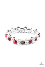 Load image into Gallery viewer, Here Comes The BRIBE - Red Stretch Bracelet
