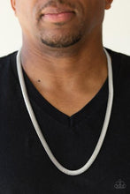 Load image into Gallery viewer, Kingpin - silver - Paparazzi mens necklace
