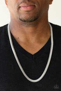 Kingpin - silver - Paparazzi mens necklace