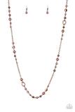 Load image into Gallery viewer, Make An Appearance Copper Necklace
