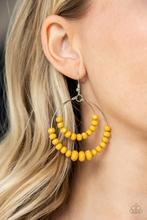 Load image into Gallery viewer, Paradise Party - Yellow Earrings
