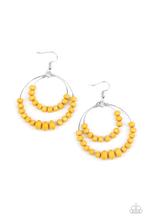 Load image into Gallery viewer, Paradise Party - Yellow Earrings
