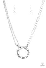 Load image into Gallery viewer, Razzle Dazzle - White ♥ Necklace
