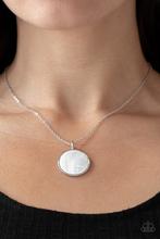 Shimmering Seashores - White  Necklace