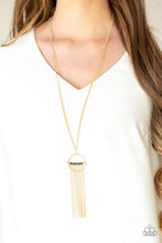 Load image into Gallery viewer, Terra Tassel - gold necklace
