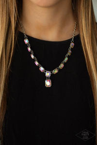The Right to Remain Sparkly - multi - Paparazzi necklace