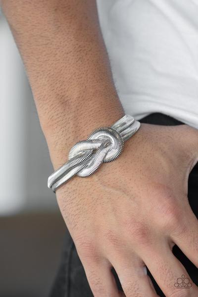 To the Max - silver - Paparazzi MENS bracelet