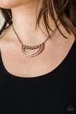 Load image into Gallery viewer, Artificial Arches - Copper - Necklace &amp; Earrings

