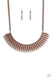 Load image into Gallery viewer, My Main MANE - Copper - Necklace &amp; Earrings
