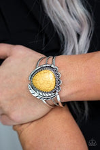 Load image into Gallery viewer, Nature&#39;s bounty stone cuff bracelet
