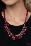 Prim and Polished Red Necklace