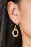 Treasure Tease - Gold - Necklace & Earrings